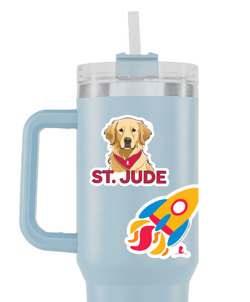 St. Jude's Golden Guardian Sticker